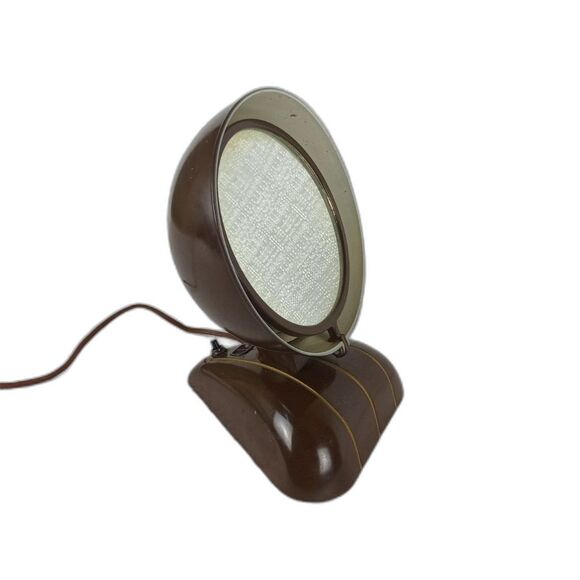 Vanity Mirror With Lamp Vintage National Mirolite Model P Art Deco 1970s - Picture 11 of 11